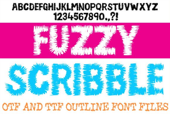 Download Fuzzy Scribble - Scribble Collection