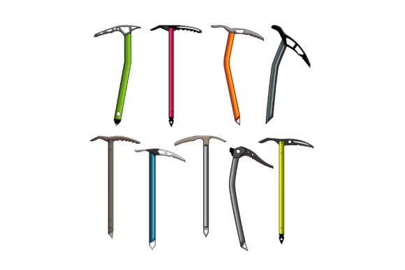 Download Ice Axe Set Cartoon Vector Illustration - Vector Collection
