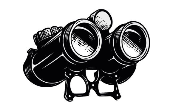 Download Binocular Vector Illustration - Vector Collection