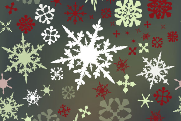 Download Christmas Vector Pattern Snowflakes - Vector Collection