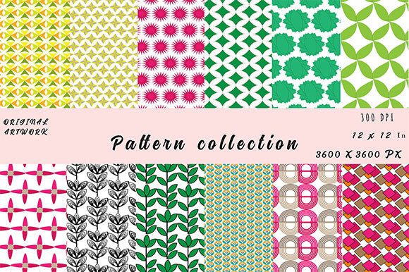 Download Modern Pattern Collection Vector Design - Vector Collection